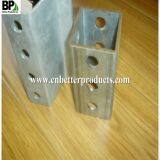 Galvanized Easy to Install Square Sign Post Square Tube and u Channel Sign Post thumbnail-2