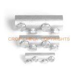 Aluminum Mechanical Coupling Pipe Joint Split Bolt Electrical Crimp Shear Connectors thumbnail-4