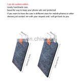 Оптовая продажа миниатюрных кошельков для мобильных телефонов из войлока с индивидуальным логотипом thumbnail-4