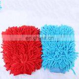 Top Quality Microfiber Car Wash Mitt Microfibre Chenille Gloves thumbnail-3