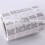 Custom Label Custom Barcode Printing Washing Label For Baby Clothing thumbnail-4