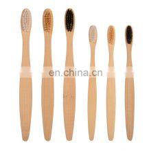 Wholesale Eco Friendly OME Logo Toothbrush Charcoal Bamboo Plant Based Bristle for Travel thumbnail-4