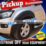 BLACK FENDER FLARE FOR 2014 2015 2016 D-MAX FENDER FLARE RIVET