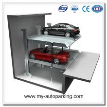 2 or 4 or 6 Cars Underground Parking System/Pit Design Parking Car Stacker/2 Level Parking Lift