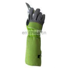 Custom Long Gardening Gloves For Women Men Thorn Proof Logo Garden Gloves thumbnail-3