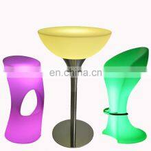 Wireless Illuminated Glowing Led Portable Led Light Bar Cocktail Illuminated Cocktail Table Rechargeable Led Light Bar Table