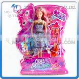 Mini Qute 36 cm Kawaii Beautiful American Latex Kid Fashion Plastic Doll Model Educational Toy With Accessories NO.YS2012-2E thumbnail-1