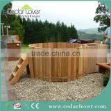 CedarLover outdoor stove round wood tube barrel in wood