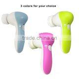 Skin Care Beauty Facial Brush Massager Scrubber 5 in 1 Electric Face Clean Brush thumbnail-3