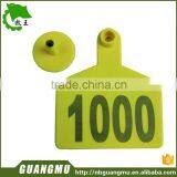 big size ear tag with 85*73mm for cow/cattle/animal