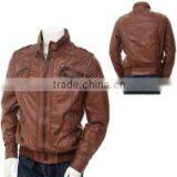 MEN LEATHER FASHION JACKETS Varieties With Colors Well thumbnail-1