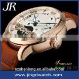 Custom Wholesale Fashion Clear Luxury 316l Stainless Steel Transparent Automatic Watch thumbnail-2