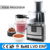 stainless steel 550W mini food processor with CE CB GS ROHS LFGB DGCCRF