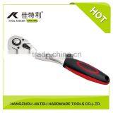 1/2"DR. QUICK RELEASE BENT RATCHET HANDLE 72T TOOLS SET