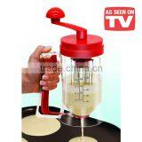 New Style Manual Plastic Pancake Mixer Pancake Batter Dispenser