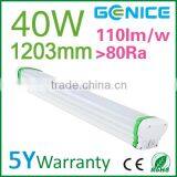 New Products 1.2M 40W SMD2835 Ip65 Waterproof Tri-proof Led Light,led Waterproof Tube Made in China