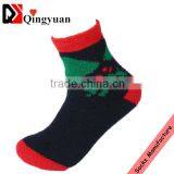 Colourful Pattern OEM Christmas Socks Fluffy Socks Indoor Microfiber Fuzzy Socks thumbnail-5