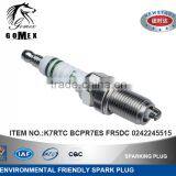 AUTO SPARK PLUG K7RTC BCPR7E BCPR7ES BKR7E FR7DC With Original Factory Quality Quality Choice Most Popular thumbnail-1
