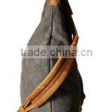 New Women's Classy Looks Cool Simple Style Casual Canvas Handbag thumbnail-3