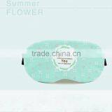 High Quality Factory Sale Beautiful Flower Cotton Printed Cheap Sleep Mask
