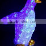 3D Acrylic Penguin Motif LED Christmas Light