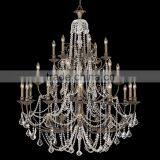 Full Family Customization Crystal Chandelier&matching Wall Lamp American Style Finish in Oil Bronze thumbnail-2