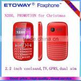 2.2'' Lcd Screen BT, Camera, GPRS, TV N200 Mobile Phone thumbnail-1