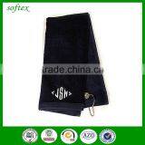 Golf Towels Velour With Metal Hook thumbnail-2