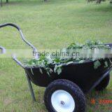 Black Plastic Garden Wheelbarrow