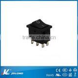 6PINS DPST Mini Rocker Switch KCD1-202C