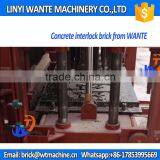 WANTE BRAND QT4-18 Concrete Interlocking Block Brick Making Machine Line From Factory thumbnail-2