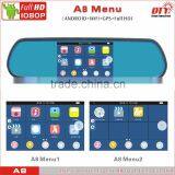 5"Android Fhd 1080p Car Camera Dvr Video Recorder, Android Rear View Mirror Car Dvr ,GPS Car Navigation Recorder Quality Choice thumbnail-6