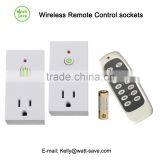 RF Smart Wireless Electric Socket Switch Set EU Plug K21 2+1 thumbnail-1