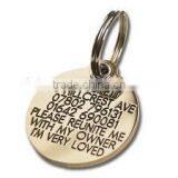 Low Price Brass Dog id Tags High Quality and Fast Delivery Brass Dog Tags