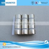 High quality widely used cylinder monopole NdFeB magnet