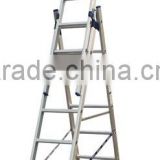 aluminium tool stool workplatform household multipurpose step combination extension ladder with EN131 foldingladder