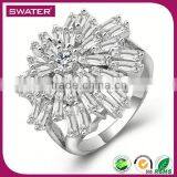 Jewelry Set 2016 Women Snowflake Heavy Pearl Necklace Set thumbnail-4