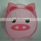 Pink Pig Laundry Hamper ,colorful Laundry Hamper-LD117