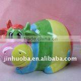 2012 The Newest Ceramic Colorful Cow Money Bank thumbnail-1