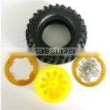 Beadlock Wheel Rim & 96mm Tyre Tires 1.9" Rock Crawler RC 1/10 Car thumbnail-1