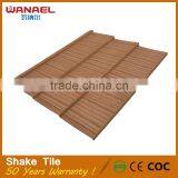 Wanael Shake Soundproof Roofing Sheets Aluminium Steel Lightweight Roof Tile