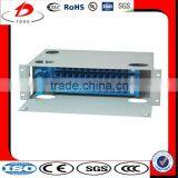 19 Inch 3U Rack Mount ODF 48 Core Patch Panel