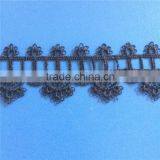 High Fashion Polyester Black Baby Lace Fabric thumbnail-4