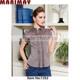 2015 Working Uniform Design Woman Lace Top Office Uniform thumbnail-2