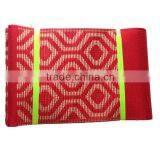 High Quality Yellow Gele Aso-oke / Nigeria Headtie Aso Oke for Lady Party / African Style Aso Oke thumbnail-4
