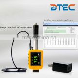 DTEC DH110 Color Display Pocket-size Leeb Hardness Tester, 1000 Groups Storage,Data Pro Software,D/DL Probe, Higher Class Type.