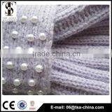 100% Acrylic Knitted With Pearl Head Band thumbnail-3