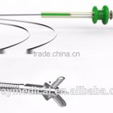 Medical instrument Disposable respiratory endoscope Biopsy sampling forceps with needle