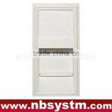 Face Plate 1 Port, French Type, Size:45x22.5mm