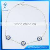 WHolesale Factory Price Mini Charm Design Evil Eye Bracelet thumbnail-1